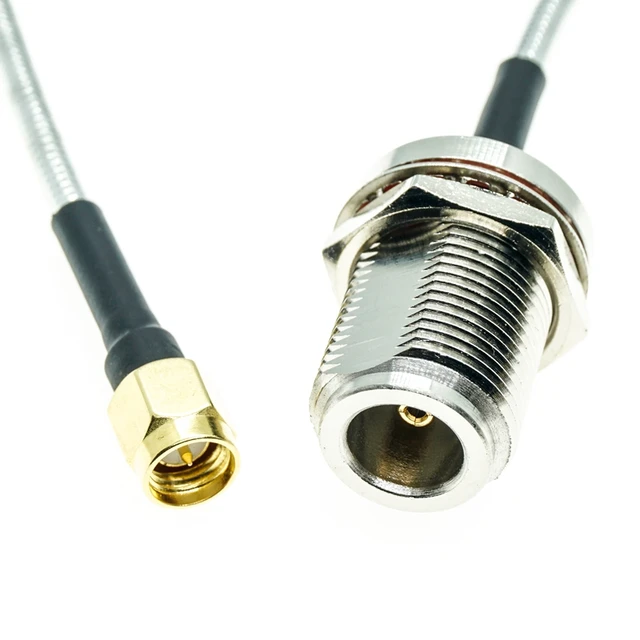 40 Ft LMR-400 7/16 DIN Male To Pigtail Cable - Rfwel Engr E-Store - Foto 5