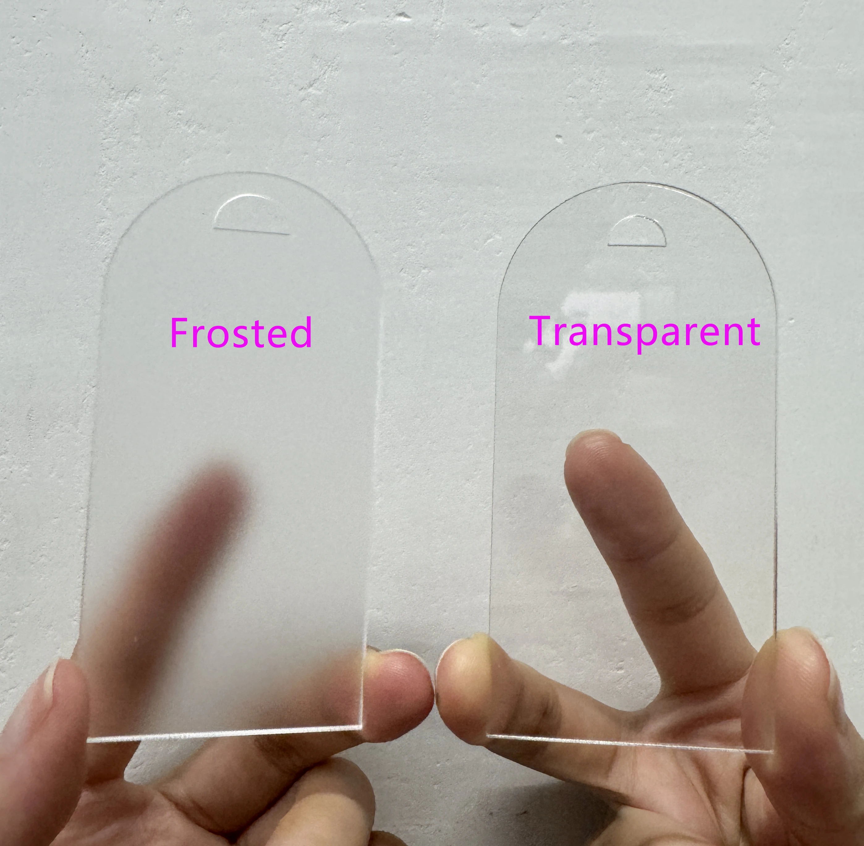 Place Cards Blank Acrylic 10/20Pcs for Wedding