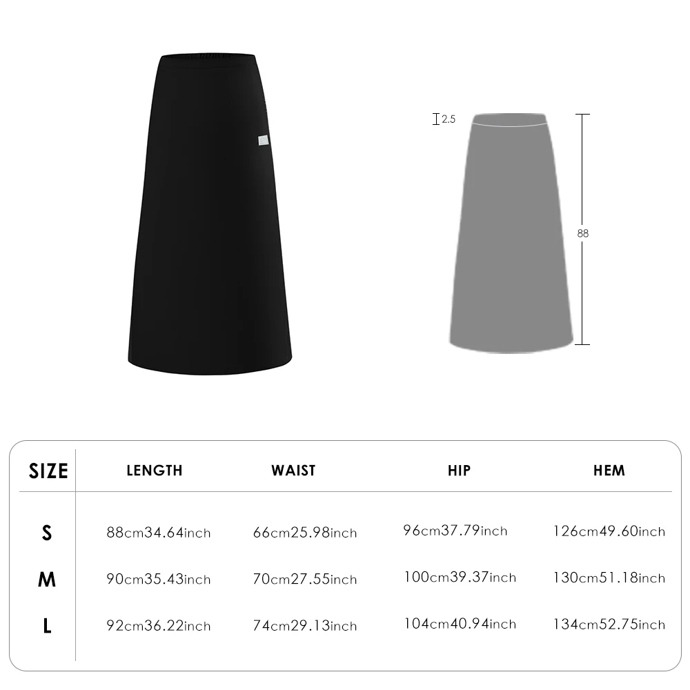 OhSunny Spring Summer Sunscreen Long Skirt Women Paper Feeling Fabric Anti-UV UPF50+ Adjustable Drawstring  A-line Wrap Dress