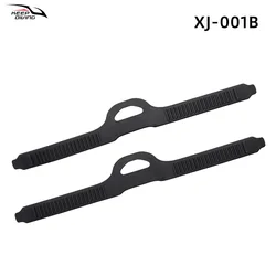 Adjustable Scuba Diving Fin Straps with Buckles (1 Pair) - L (1Pair of straps)