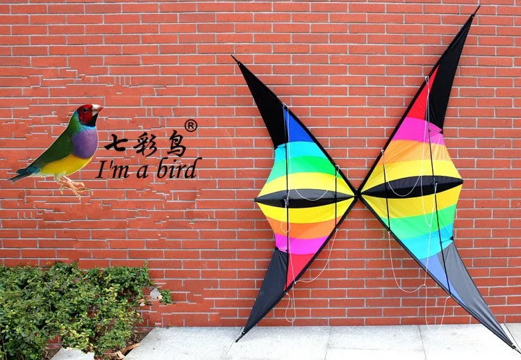 Outdoor Fun Sports 2.2m Power Dual Line Stunt Kite Good  Flying 5