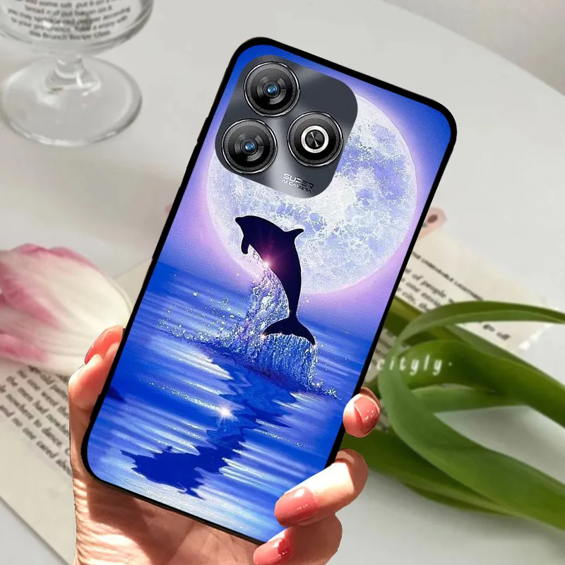 Cool Wolf Lion Luxury Silicone Soft TPU Phone Cover