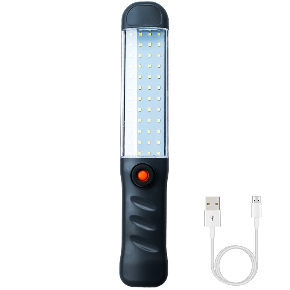 

Powerful LED Work Light Camping Lantern 3 Modes Floodlight USB Rechargeable Work Lamp with Magnet Hook Waterproof Repair Lights