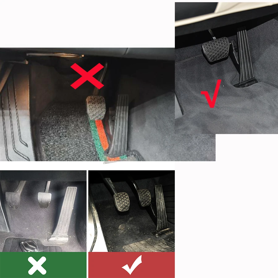 Car Pedals For BMW F20 F21 F22 F23 F24 F30 F31 F32 F33 F34 F35 F36 F80 F82 F83 E81 E82 E88 E90 E91 E92 E93 LHD Auto Pedal Cover