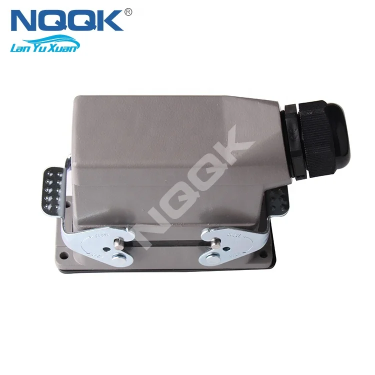 

(HDC-HSB-006-01S) 6 port 16A industrial female male Heavy Duty Electrical Connector