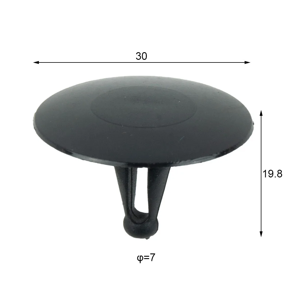 

Plastic Fastener For Toyota Insulation Clips Plastic Fasteners 10pcs 90467-09006 Black Plastic Plastic Fastener 10x