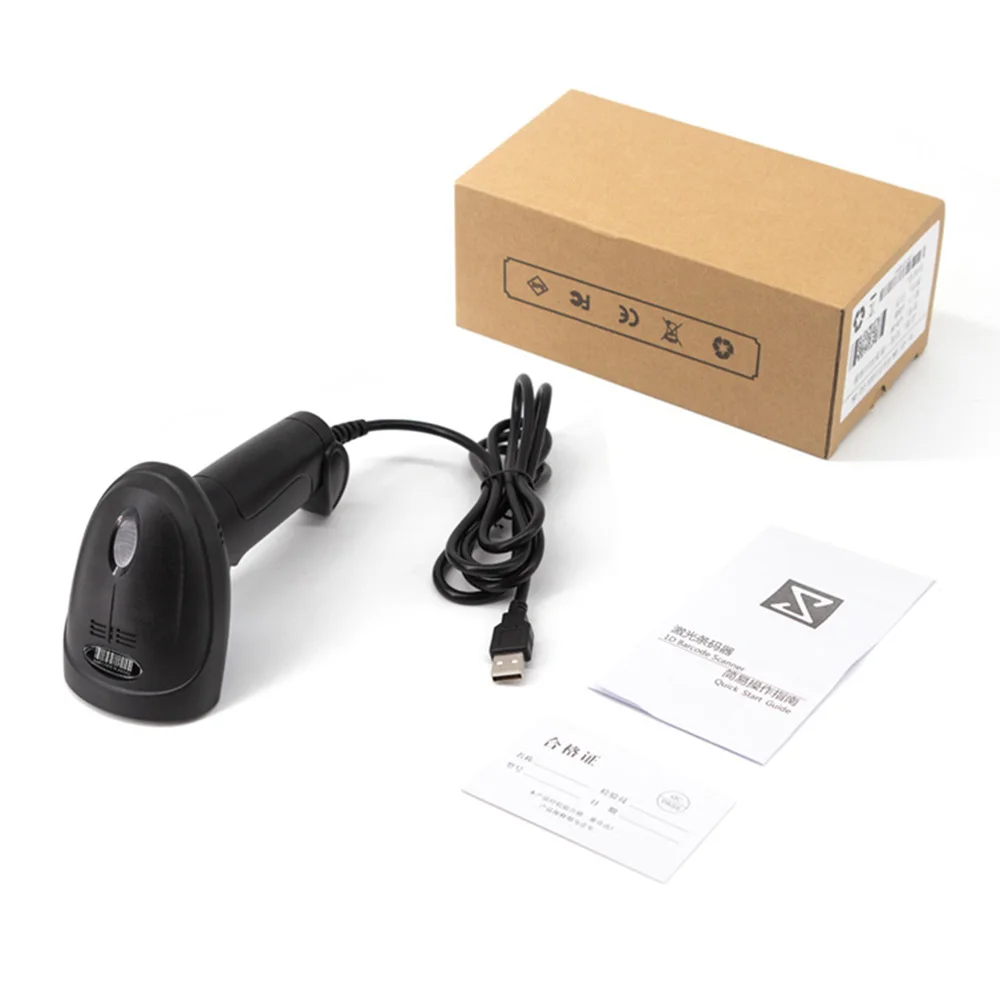 무선 1D 바코드 스캐너, 2.4G, BT, USB 유선 연결, CCD 스캐닝 헤드, 종이 스크린 코드용, 윈도우 안드로이드용