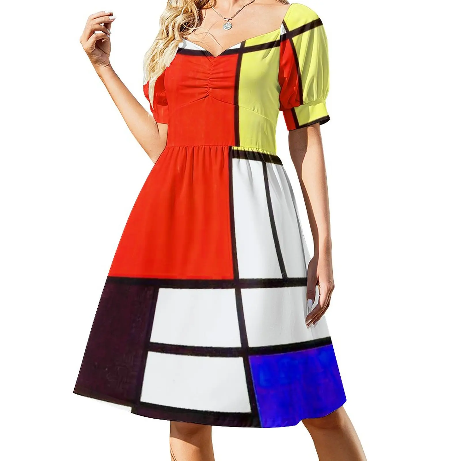 

Vintage Mondrian Swinging 60s Dress summer dresses ladies 2023 wedding dresses for woman festival outfit women dress for women