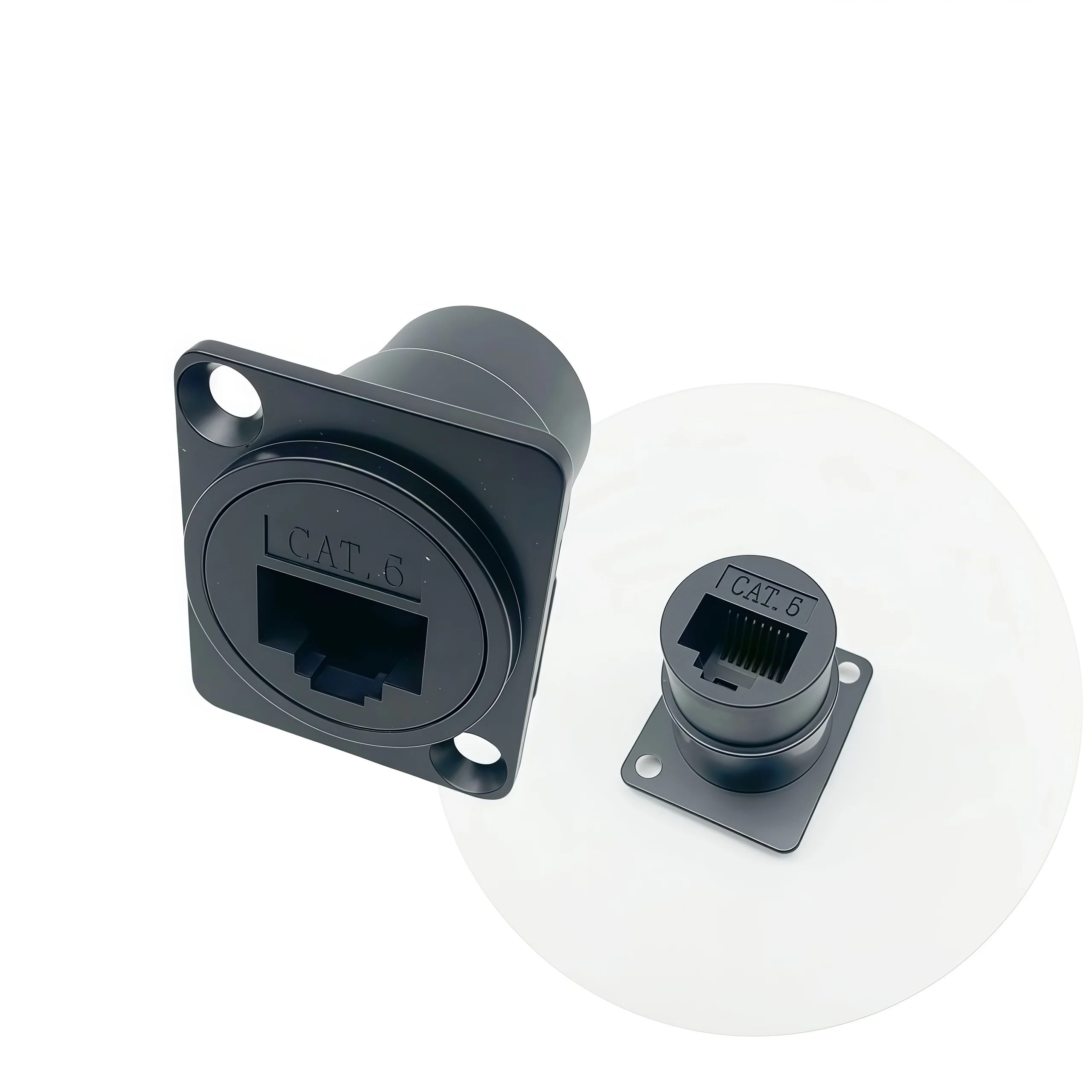 RJ45 CAT6 straight-through module network cable interface data ...