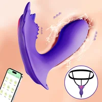 Tragbarer Vibrator, APP-Steuerung, Massagestimulation, Klitoris, Vagina, G-Punkt, Analmasturbation, Orgasmus, weibliches Sexspielzeug