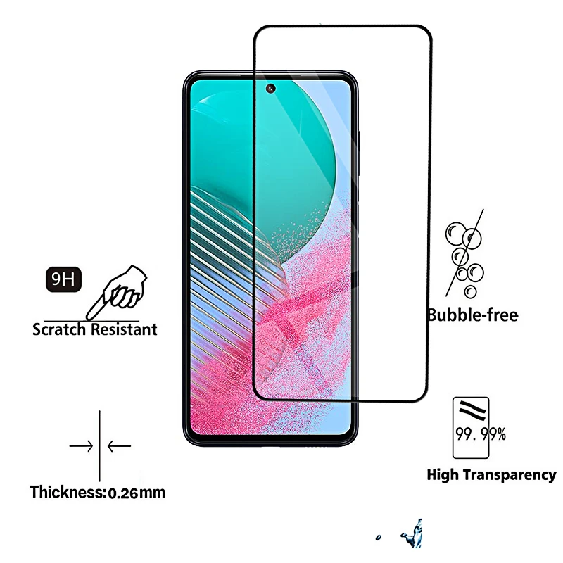 4-Pack Tempered Glass Screen Protectors - Durable Protective Film