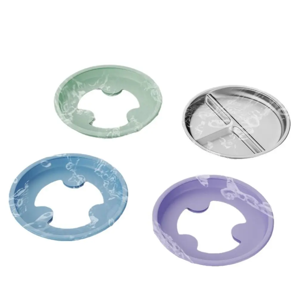 Divided Design Baby Sucker Dining Plate Silicone Suction Cup Non-Slip Children 3 Grids Dishes Anti-fall 304 Stainless Steel silicone dining plate divided dinner plate