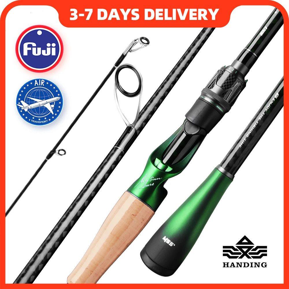 HANDINGMagicSoulFishingRodsTORAY36TonFullCarbonBlanksBass