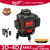 Milwaukee Laser Level Green Beam 16 Lines Self-leveling Vertical Cross Line Laser level 360 Rechargeable battery Tools 1