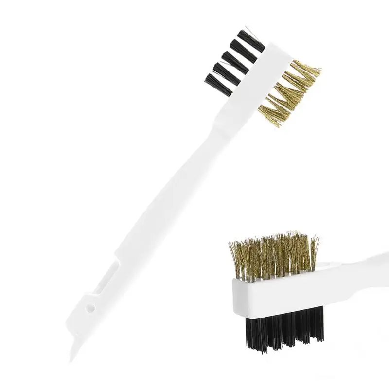 

Kitchen Stove Brush Scraper Tool Pot Pan Grease Removal Cooktop Scraper Stainless Steel Fiber Brush Strong Cleaner KitchenBrush