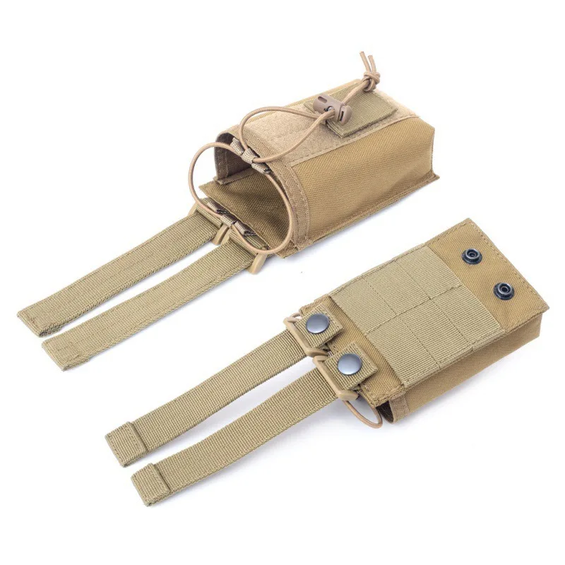 Nylon Walkie-Talkie Pouch Radio Holder Outdoor Fishing Accessories