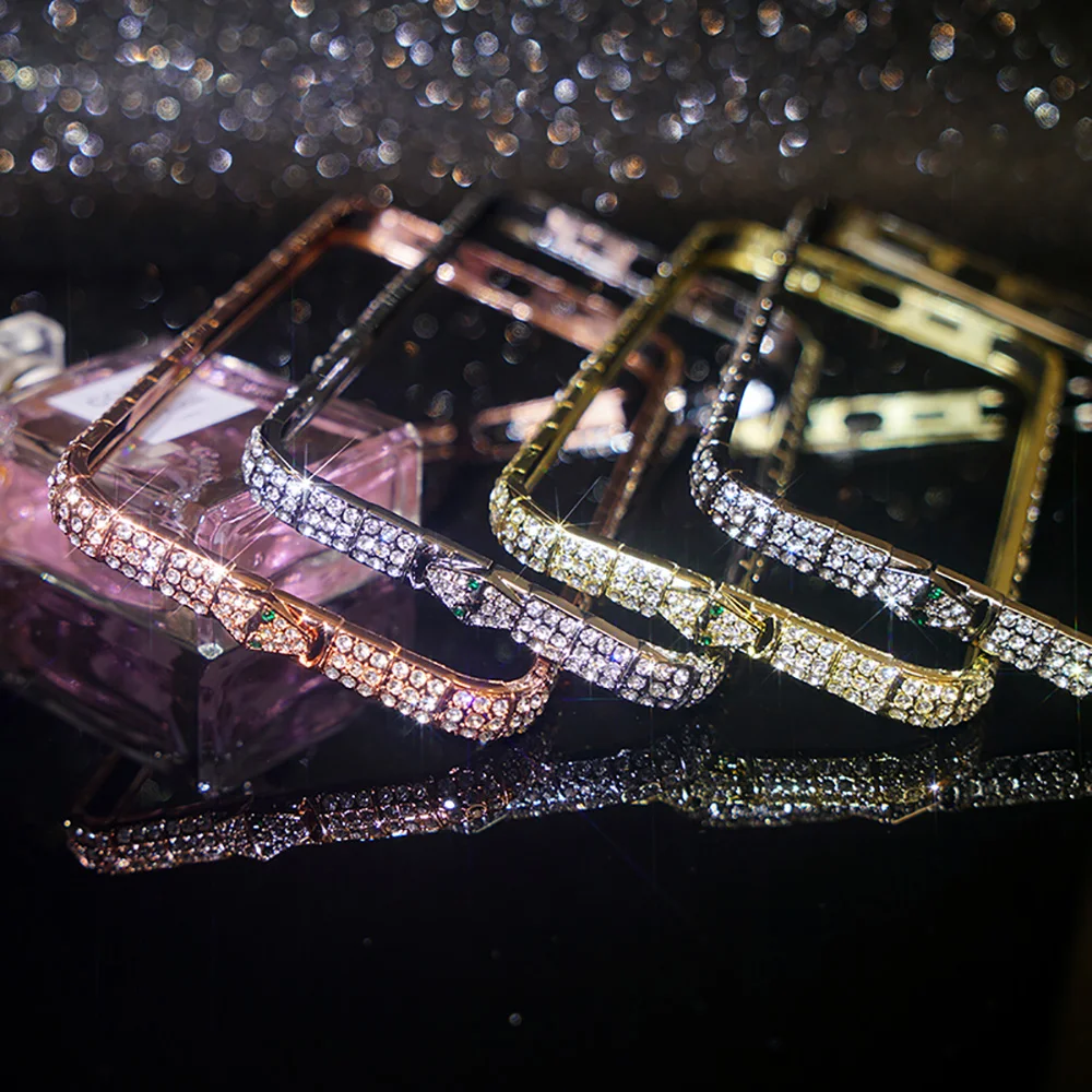 iPhone Case Phone Case Glossy Rhinestone Bumper Case for iPhone 15 14 13 12 Pro Max