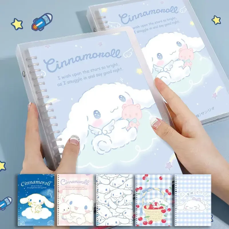 

Laurel Dog Loose-leaf Book Big Ear Same Style Hand Ledger Birthday Gift Personalized Creativity Notebook Peripheral Sanrio