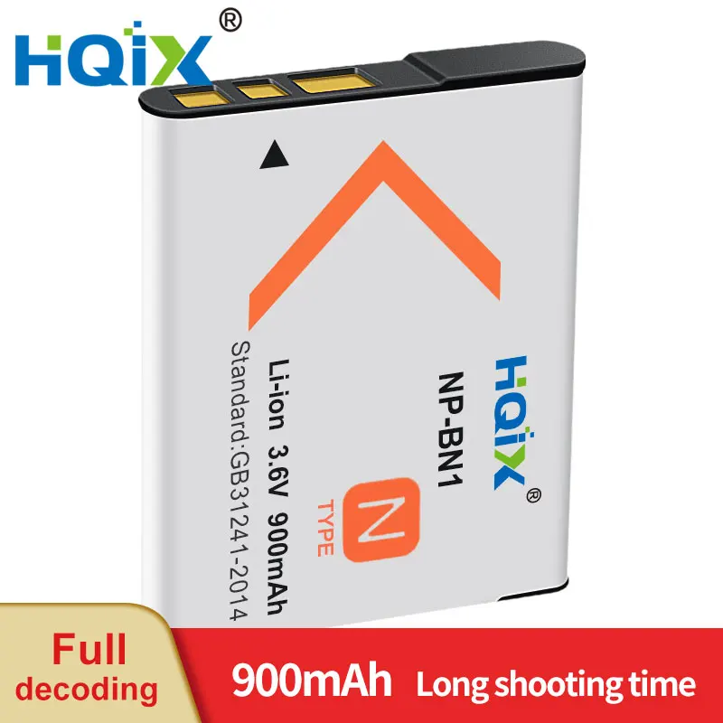 Hqix Per Sony Dsc-W800 Wx220 Wx9 Wx70 W530 W310 Tx5 W350 W390 Tx10 T110D T99 Qx10 Tx55 Caricabatteria Per Fotocamera Np-Bn1 / Np-Bn