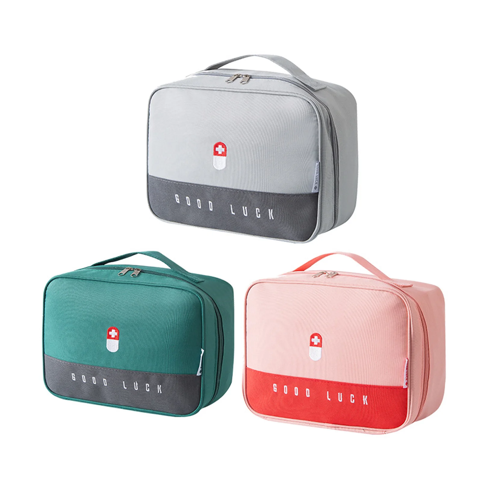

Medicine Organizer Bag Medicine Cabinet Organizer Personal Pill Organizer With Waterproof Multi-Pocket Organizer Bag Pill