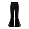 Flared Trousers Retro Disco Flared Hem Sequin Pants for Men 60s 70s Vintage Costume for Halloween Carnival Music Festivals Shiny 1