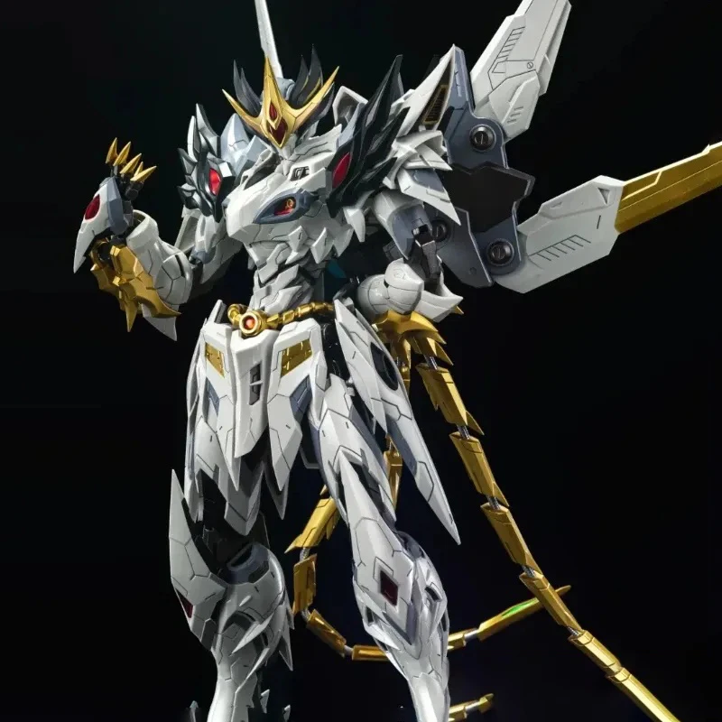 Assembly Model Kit Motor Nuclear CaoRen Action Figures Mecha With Phoenix Transformation Alloy Skeleton Collect Ornaments Toys