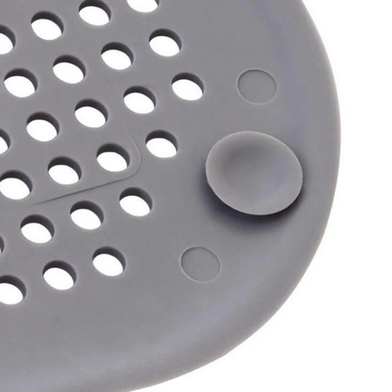 Shower Drain Silicone Kitchen Sink Filter Hair Stopper Catcher Filter Bathroom Accessories Bathtub Strainer Sewer Outfall sink filter shower drain catcher hair drain catcher hair drain filter floor drain hair filter floor drain hair catcher drain hair catcher sink strainer