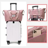 New Large Capacity Folding Travel Bags Waterproof Tote Handbag Travel Duffle Bags Multifunctional Women Travel Bags Dropshipping 2