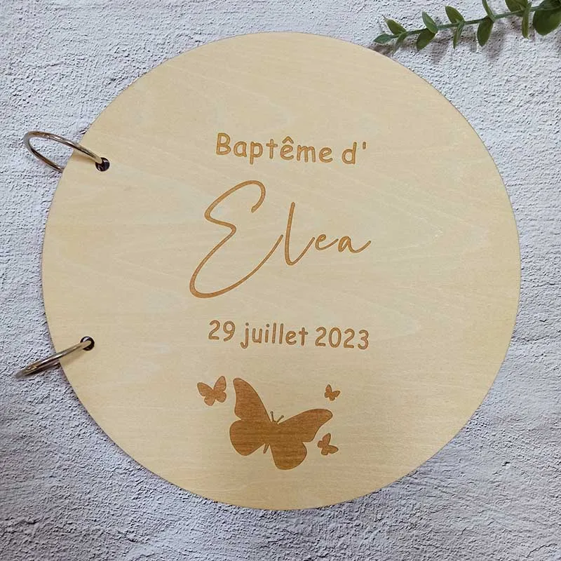 Personalized Baby Shower Guestbook Wedding Guest Book First Holy Communion Baptism Message Book Wedding Party Accessories