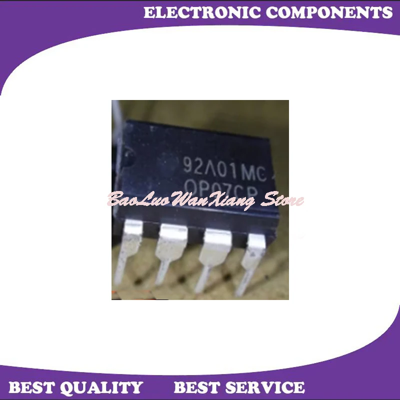 

10 Pcs/Lot OP07CP DIP8 New and Original In Stock