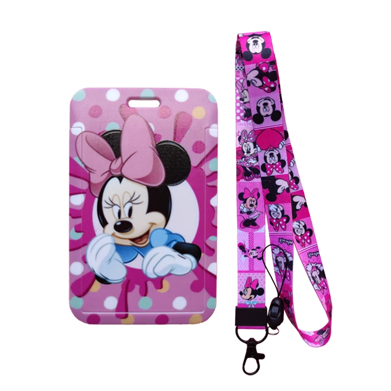 Minnie Hanging Card Holder Disney Identification Card Holder Badge