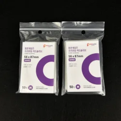 50pcs Premium Photocard Clear Protective Sleeves (100pcs - 56x87mm)
