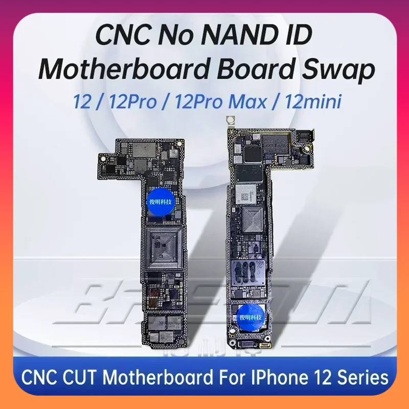 

CNC CUT Motherboard For IPhone12 series 4G 5G Logic Board Polishing CPU AP RF Board IPhone12Pro Switching CPU Baseband Cutting