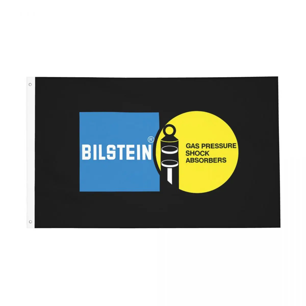 Bilsteins Auto Da Corsa Shock Flag Indoor Outdoor Banner Poliestere Retrofit Garage Decorazione Double Sided 60X90 90X150Cm Bandiere