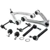 Front Left&Rear Control Arm Ball Joint Sway Bar Link Tie Rod Steering Suspension Kit For Hummer H3 2006 2007 2008 2009 2010 1