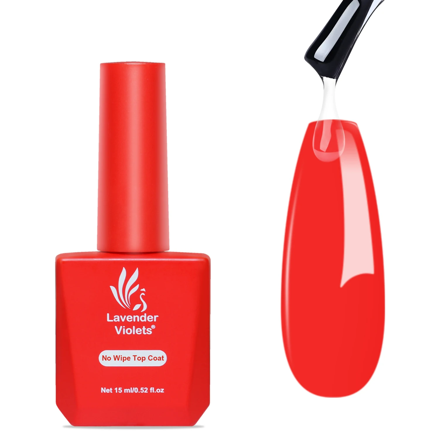 No Wipe Glossy Gel Nail Polish gel nail polish gel nail art set gel nail varnish 15ml Top Coat High Glossy Soak Off Need Cured for Home Salon Manicure Pedicure