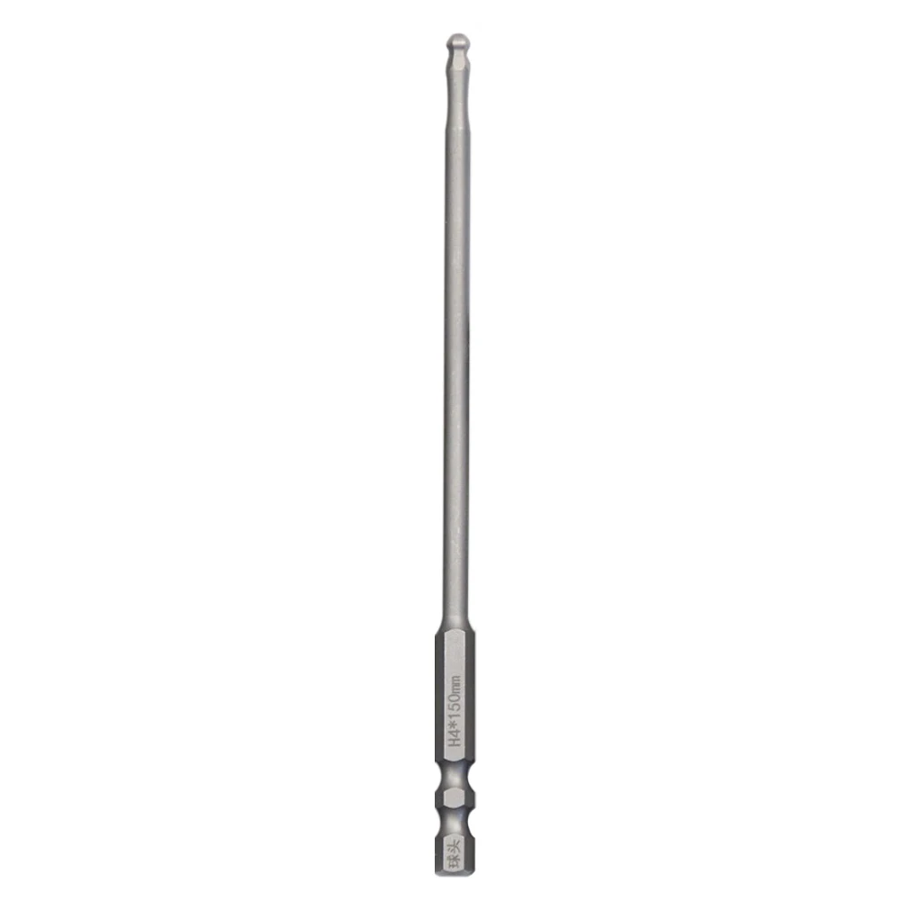 

Driver Bit Screwdriver Bit 150mm 1pc Alloy Steel Ball End Ball Head Hexagon Hex Hex Bit Metric Silver Nutdrivers