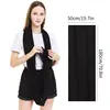 Women Infinity Loop Scarf with Hidden Zipper Pocket Travel Scarf Solid Color Neck Wrap Suitable for Daily Traveling Storage 6