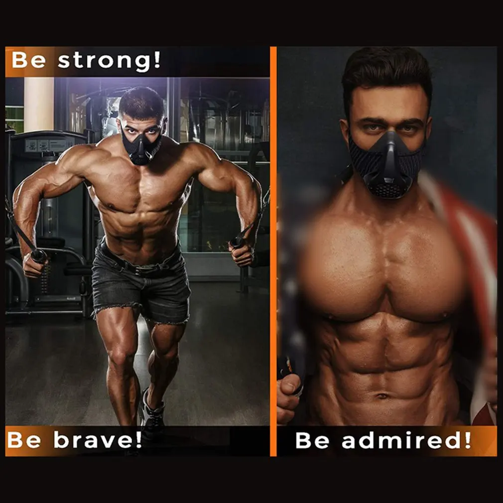 Title 6, Verstelbaar zuurstof fitness trainingsmasker. V...
