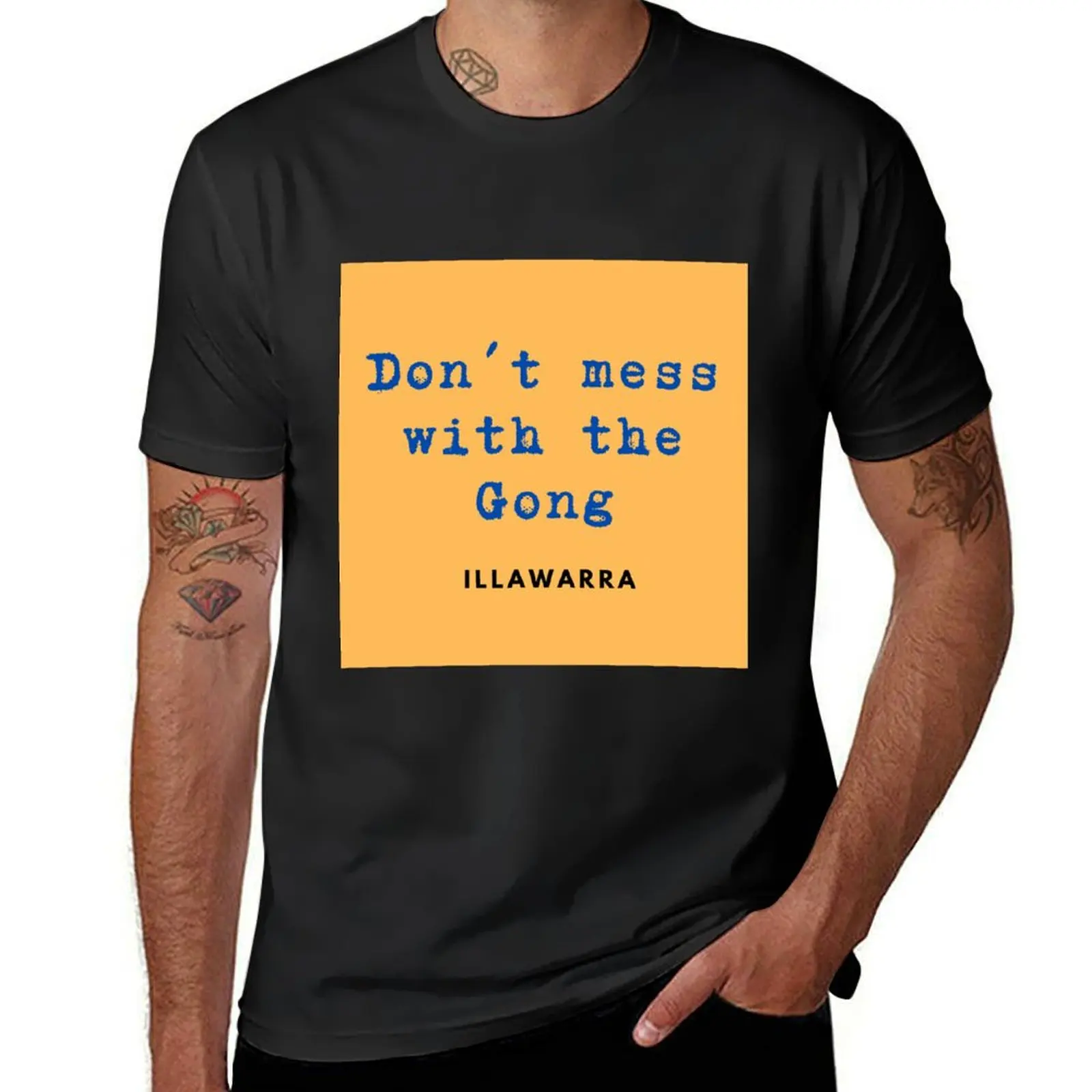 

Wollongong Illawarra Slogan - The gong Australia T-Shirt customs anime clothes mens clothing