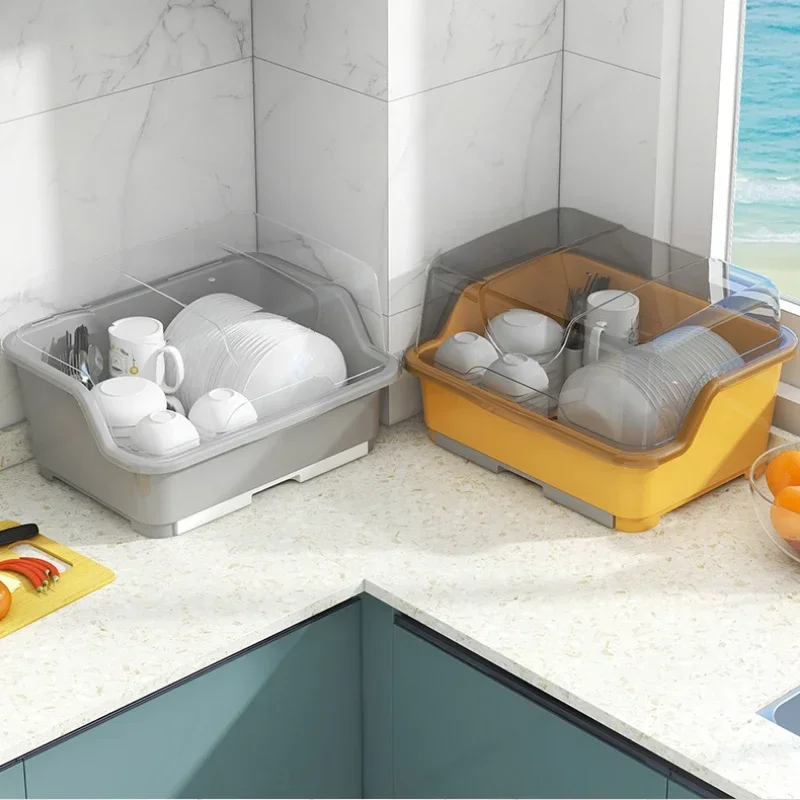 Household Kitchen Cutlery Storage Boxes Tableware Storage Box Home Locker Cutlery Shelf Cabinet Bar Nordic Cajonera