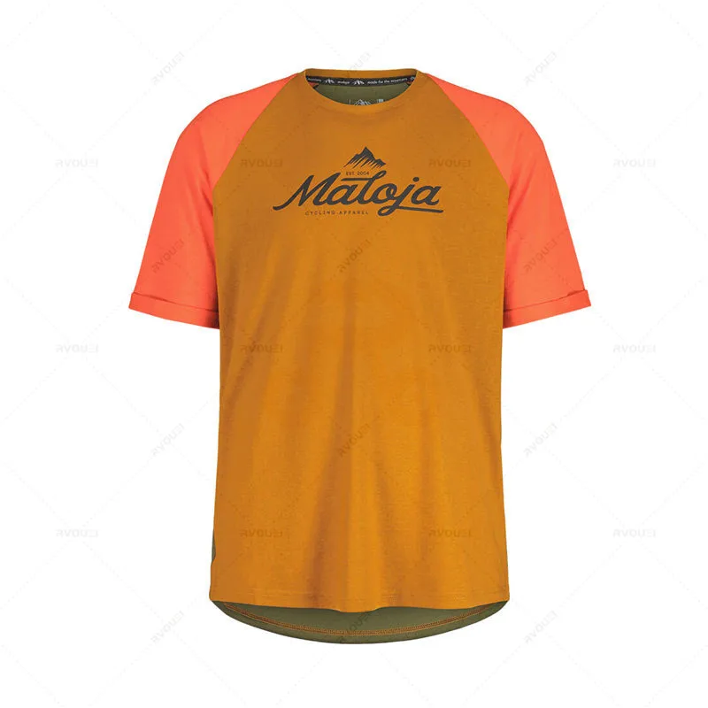 thumbnail image 1 of Maillot de ciclismo de montaña para motocicleta, camiseta Crossmax, ropa de ciclismo para MTB, equipo POC MX, maillot de descenso Malojaing Racing, 1 of 5