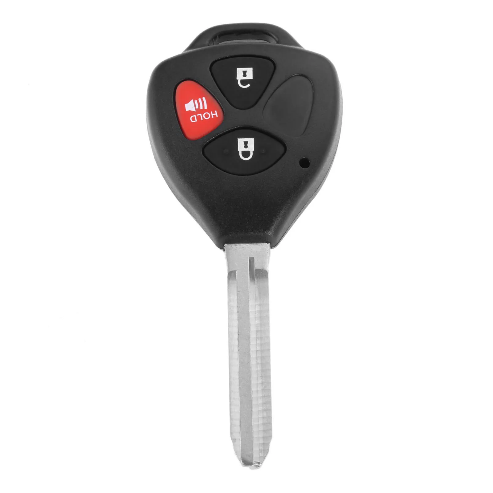 

Yetaha 3 Button Car Key Shell Remote Uncut Blade Blank Key Fob Keyless Entry Shell Case For Toyota RAV4 Yaris Scion Venza Matrix
