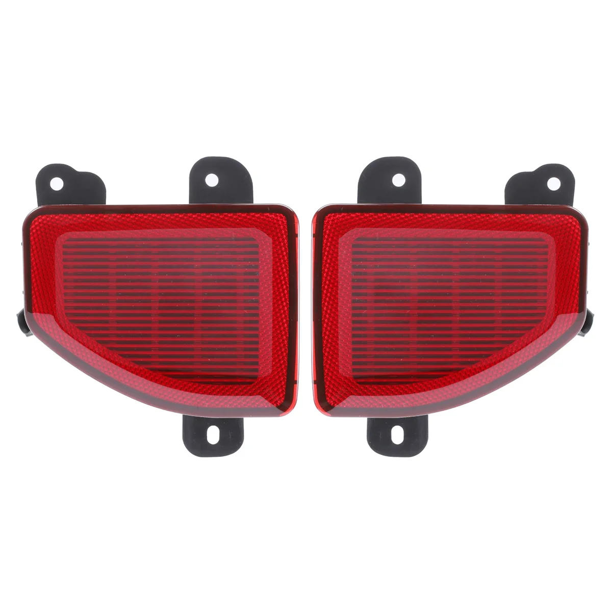 

Car Red Rear Bumper Fog Light Rear Bumper Reflector Light Warning Light for Jeep Wrangler JL 2018-2023