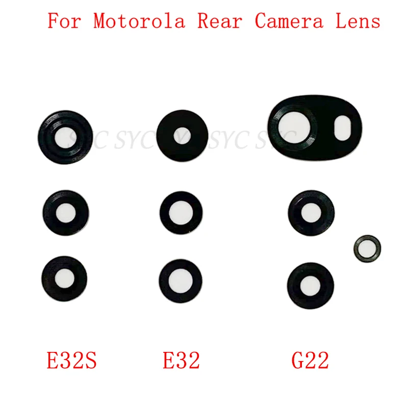 

2 комплекта, стекло для объектива камеры Motorola Moto G22 E32 E32S