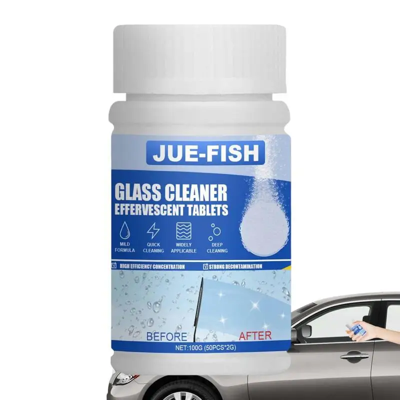 

Car Vehicles Windshield Solid Soap Piece Window Glass Washing Cleaning Paint Protective Foil Effervescent Tablets Cleaner