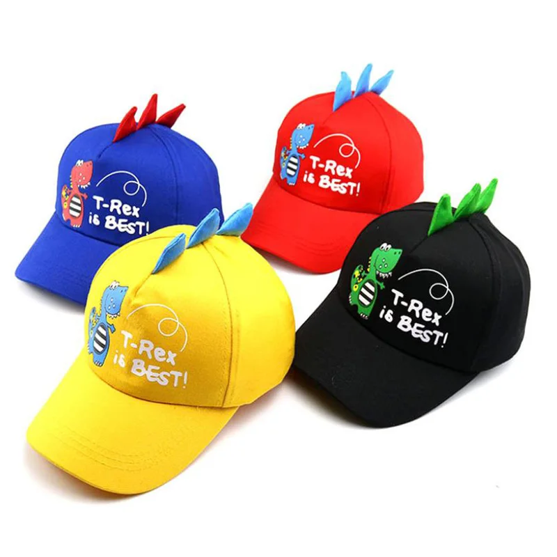 Gorro De Béisbol Para Niños Con Estampado De Dinosaurios | Malla Transpirable, Ajustable, Protección Solar, Para Verano Y Deportes Al Aire Libre