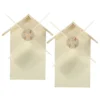 Wooden Windmill Piggy Bank 2 Pcs Kids Banks Toy Paintable Craft Projects Storage Change Box Saving Containers 3
