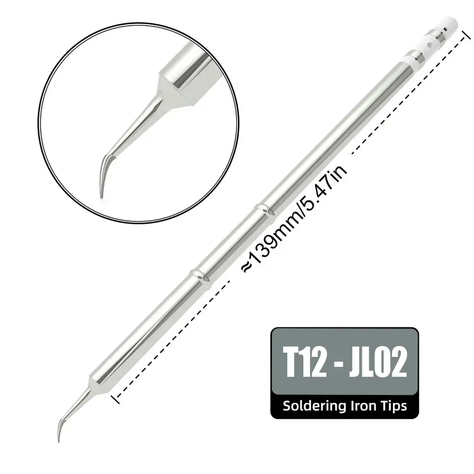 T12 Series Tip for Soldering Iron Replacement Tips Heater Solder Head Weller Electric Welding Equipment Tools Sting Tin Cautin image 10