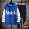 Fashion Men's Sets Japan Style Autumn Winter Elastic Waist Trousers+Long sleeve Pullover Sweatshirt Set Casual Men Clothing Sets 1